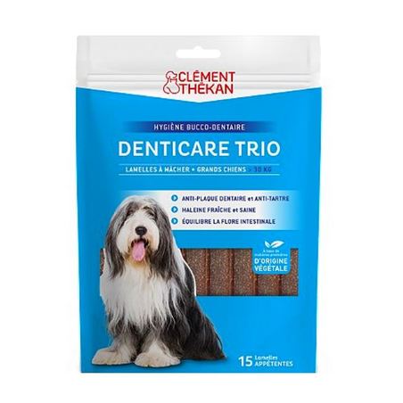 Clément Thékan Denticare Trio Grands Chiens > 30kg, 15 lamelles