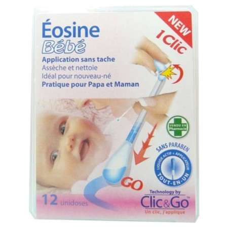 Clic and go eosine bébé unidose, x24