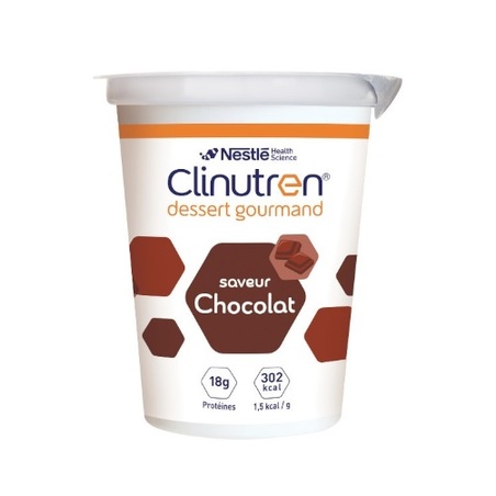 Clinutren dessert gourmand chocolat, 4 x 200 g