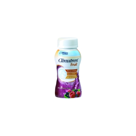 Clinutren fruit framboise cassis, 4 x 200 ml