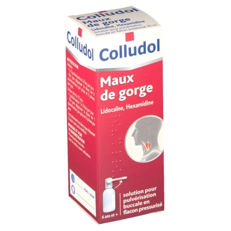 Colludol, flacon de 30 ml de collutoire