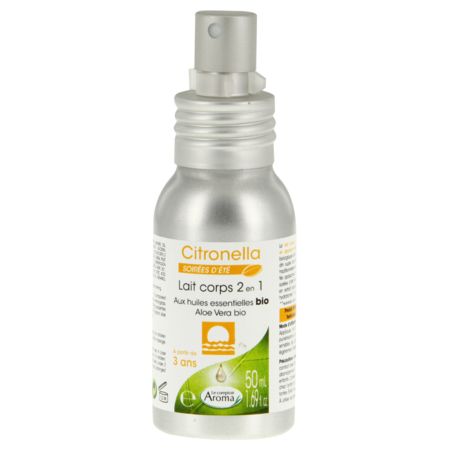 Comptoir aroma comptoir aroma citronella spray corps 2en1 50ml