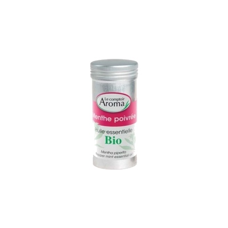 Comptoir aroma menthe poivrée - huile essentielle bio - 10ml