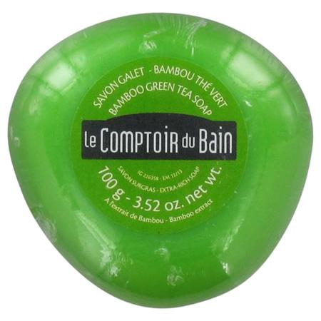 Comptoir du bain savon galet surgras bambou thé vert 100 g