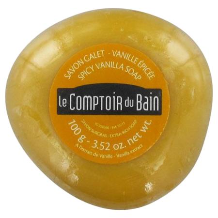 Comptoir du bain savon galet surgras vanille épicée 100 g