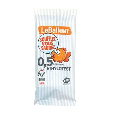 Contralco Ethylotest contact sans chrome