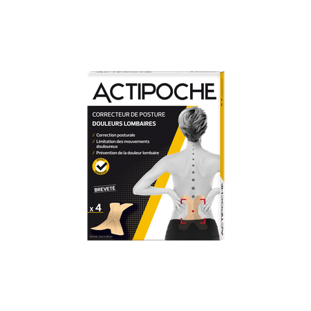 Cooper Actipoche Correcteur de posture douleurs lombaires B4