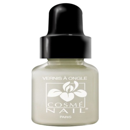 Cosmenail mini vernis ongles 101 blanc nacre, 5 ml de vernis