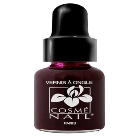 Cosmenail mini vernis ongles 20 bordeaux, 5 ml de vernis