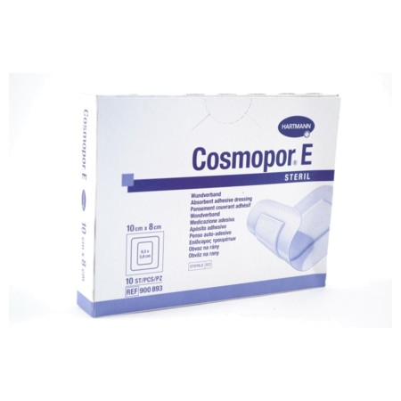 Cosmopor e pansement adhesif 10 cm x 8 cm, x 10