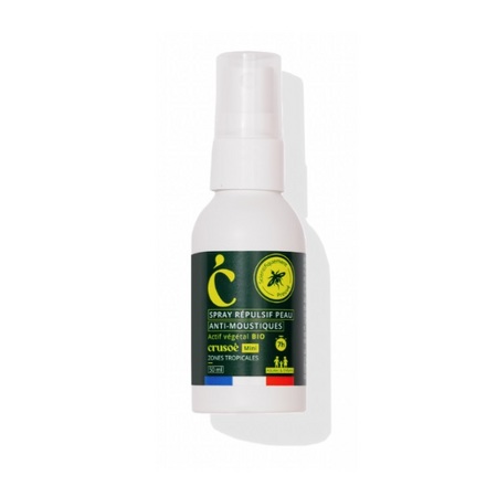 Crusoé Spray Répulsif Anti-moustiques, 50 ml