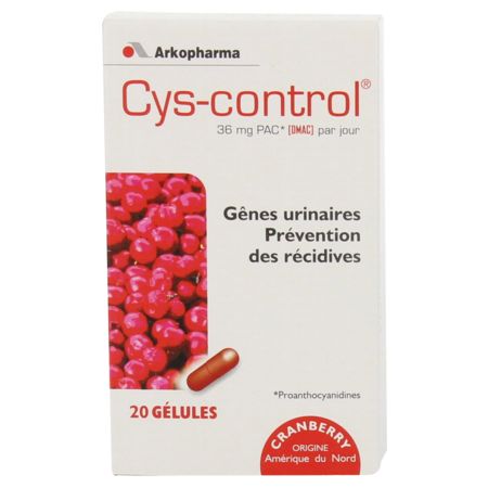 Cys control 36 mg, 20 gélules