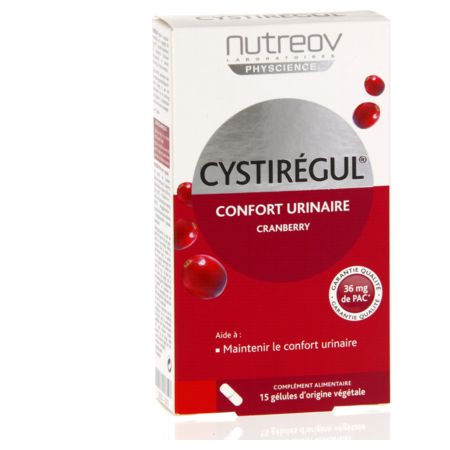 Nutreov cystiregul confort urinaire - 15 gélules