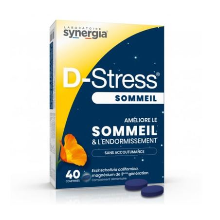 D-Stress Sommeil, 40 comprimés