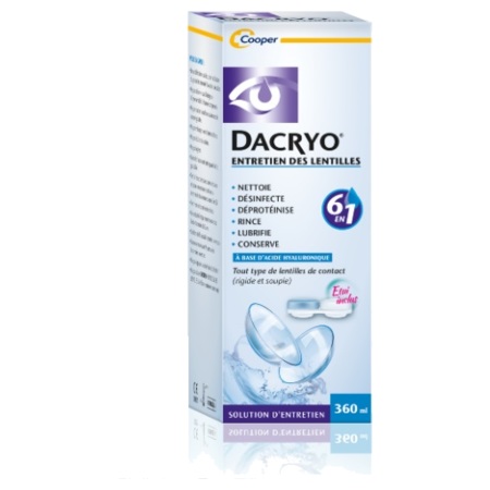 Dacryo Entretien lentilles, 360ml