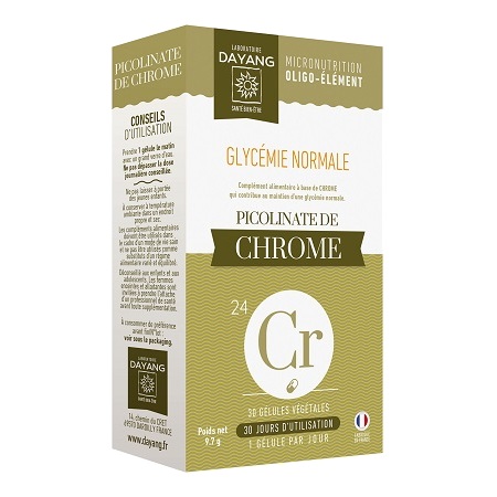 Dayang Chrome, 30 gélules