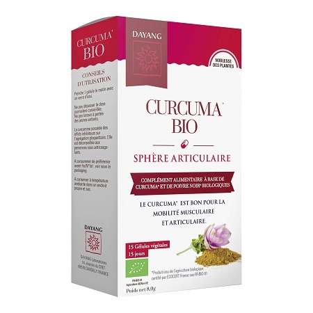 Dayang Curcuma Bio, 15 gélules