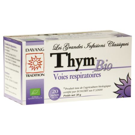 Dayang infusion bio thym sachet, 20 x 1,5 g