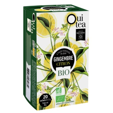 Dayang Oui Tea Gingembre Citron, 20 sachets