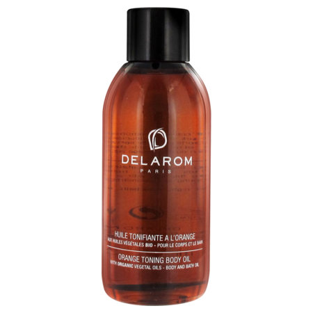 Delarom spa at home huile tonifiante a l'orange 100 ml