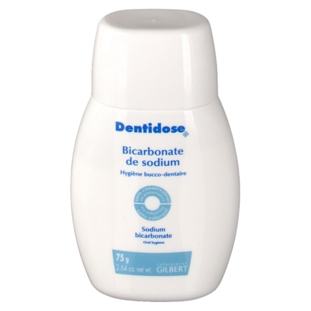 Dentidose sodium bicarbonate poudreur, 75 g