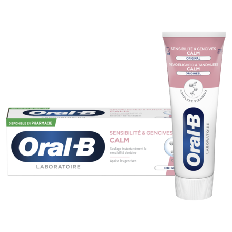 Dentifrice Laboratoire Oral-B Sensibilité et Gencives CALM Original 75 ml  