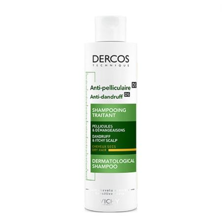 Dercos Shampoing Traitant Anti-Pelliculaire Cheveux Secs