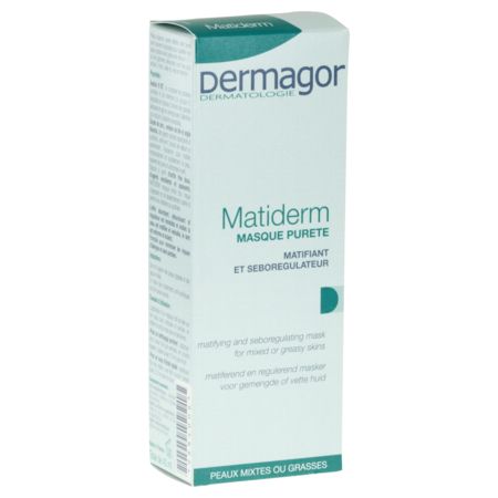 Dermagor matiderm  masque purete purifiant et matifiant - 50ml