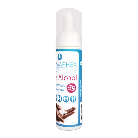 Dermaphex mousse desinfectante, 200 ml