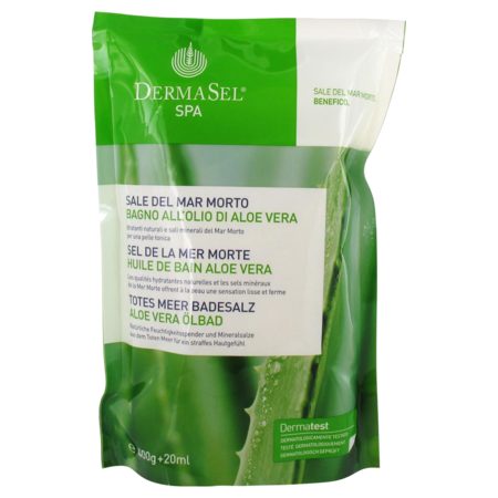 Dermasel aqua bain aloe hibiscus 400g +, 20 ml