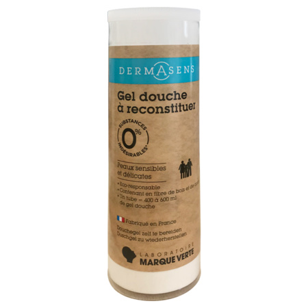 Dermasens Gel Douche à Reconstituer, Recharge pour 400 à 600 ml