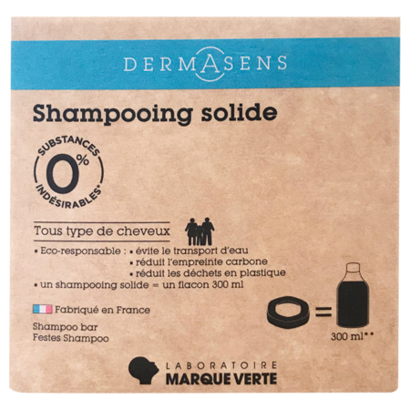 Dermasens Shampooing Solide, Pain de 85 g