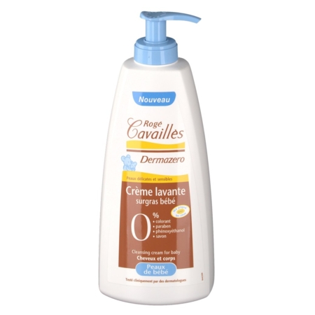 Prix De Roge Cavailles Dermazero Creme Lavante Bebe Surgras Bebe Cheveux Corps 500ml Avis Conseils