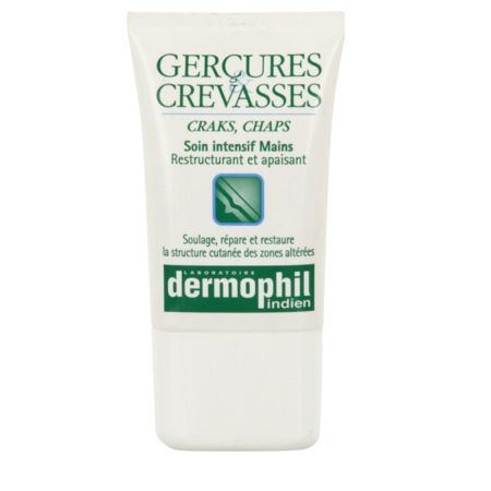 Dermophil indien creme mains gercure crevasse, 30 ml de crème dermique