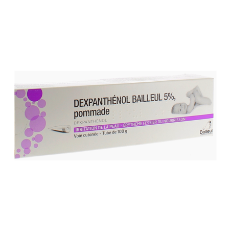 Dexpanthenol bailleul 5 %, 100 g de pommade dermique