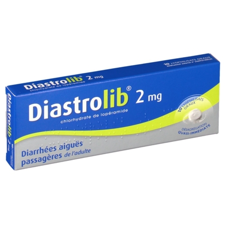 Diastrolib 2 mg, 10 comprimés orodispersibles