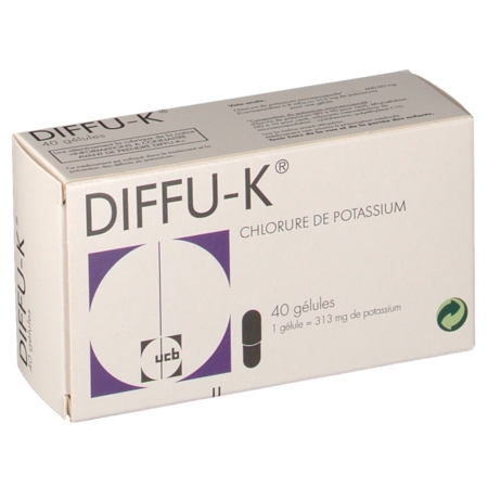 Diffu k, 40 gélules