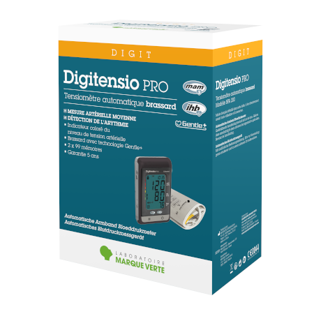 DIGITENSIO PRO Tensiomètre brassard MAM + IHB