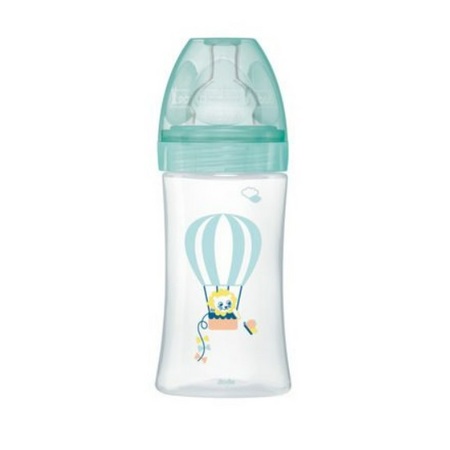 Dodie Biberon Sensation+ Air Débit Moyen 0-6 mois, 270ml 