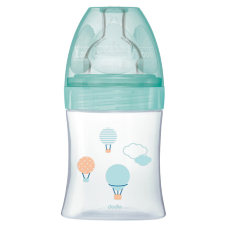 Dodie Biberon Sensation+ Débit Lent 0-6 Mois Air, 150 ml