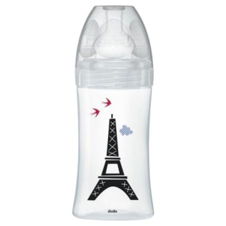 Dodie Biberon verre Paris, 270 ml