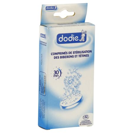 Dodie comprime effervescent pr sterilisation, x 32