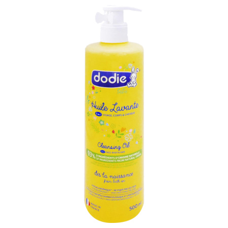 Dodie Huile Lavante 3 en 1, 500 ml