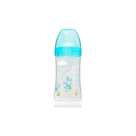 MAM Biberon Africa Bleu Système Anti-Colique Tétine Débit 2 260 Ml