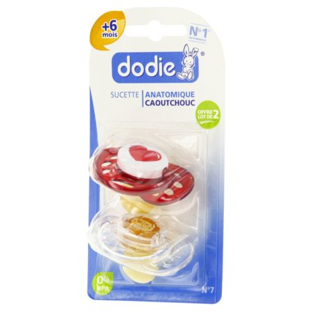 Sucettes caoutchouc : Sucettes - Dodie