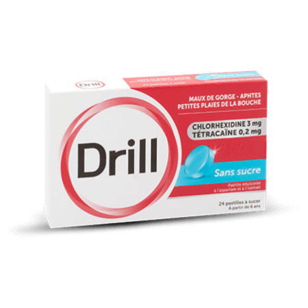 DRILL PASTILLES À SUCER