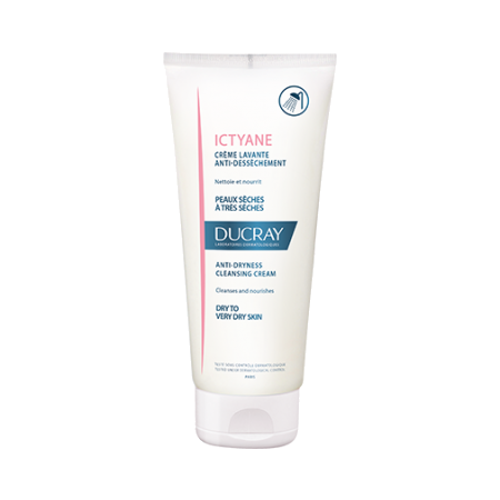 Ducrat Ictyane Crème lavante anti dessèchement, 200ml 