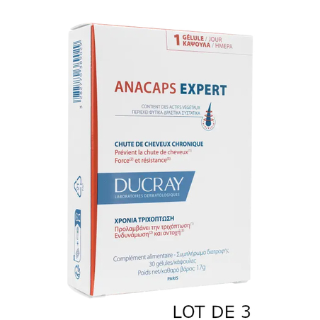 Ducray Anacaps expert lot de 3