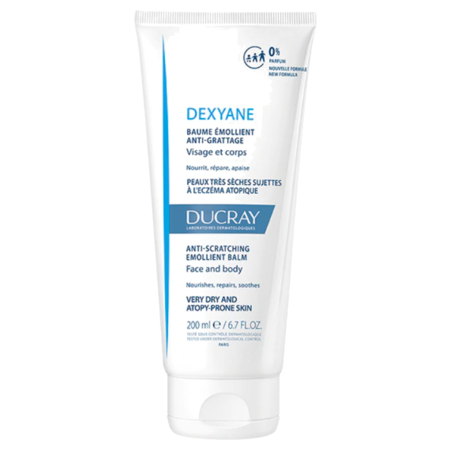 Ducray Dexyane Baume Émollient Anti-Grattage, 200 ml