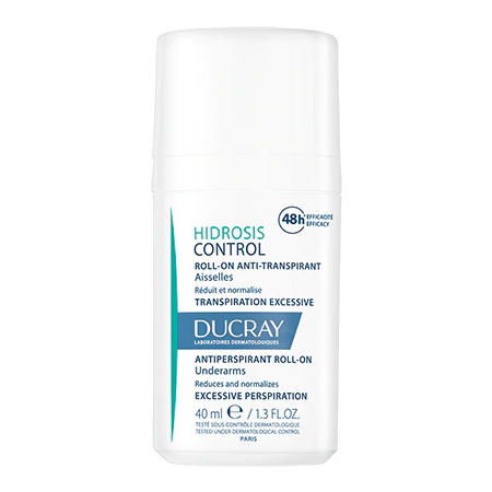 Ducray Hidrosis Control Anti-Transpirant, Roll-On de 40 ml